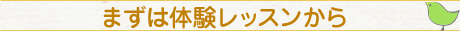 こどもも大人も、まずは体験してみよう